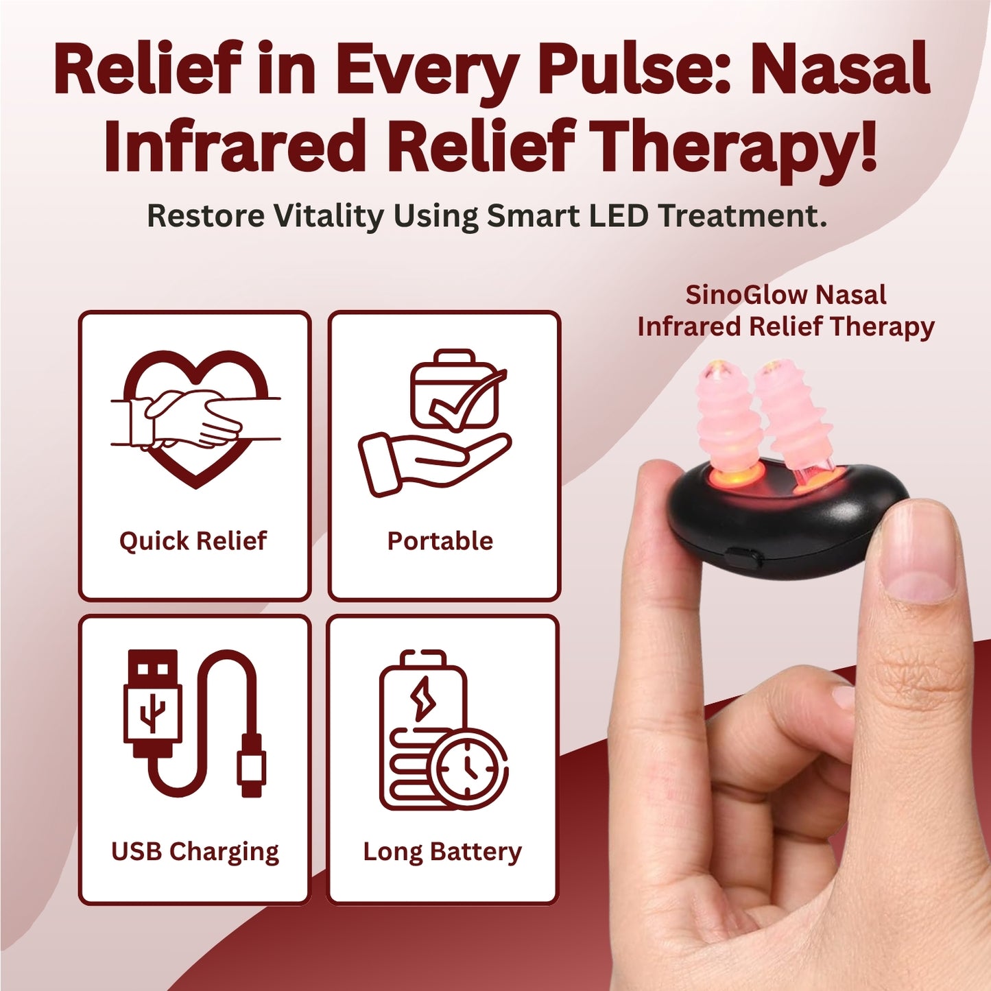 FlowNasal Infrared Relief Therapy