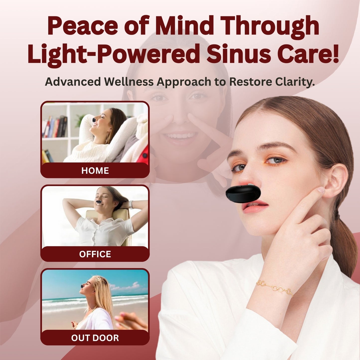 FlowNasal Infrared Relief Therapy